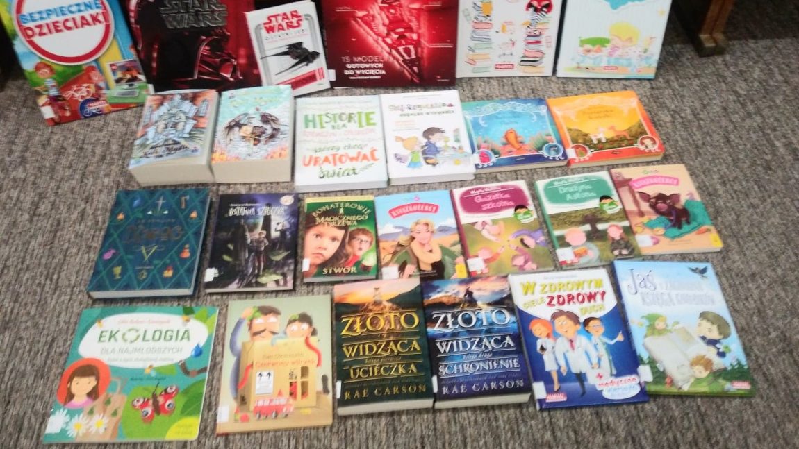 Kochani – kolejna lista książek zakupionych w miesiącu marcu do Oddziału dla dzieci i młodzieży: