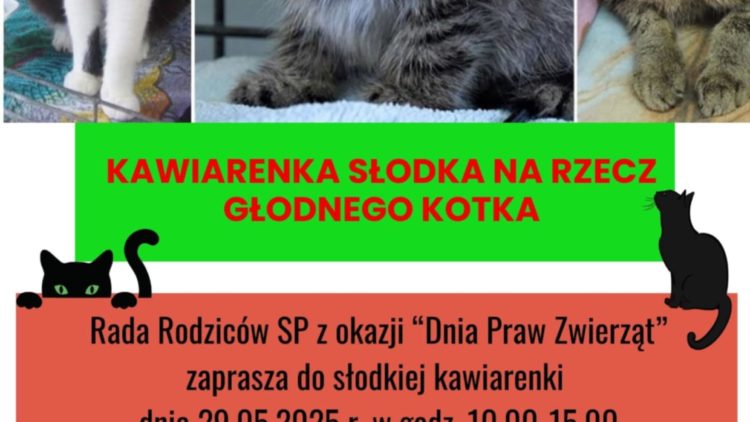 W imieniu Rady Rodziców SP Dziwnów zapraszamy wszystkich uczniów, rodziców, bliskich i nauczycieli na Heppening z okazji obchodów Dnia Praw Zwierząt, który odbędzie się przed szkołą dnia  29 maja (czwartek) w godzinach 9:00 – 15:00.