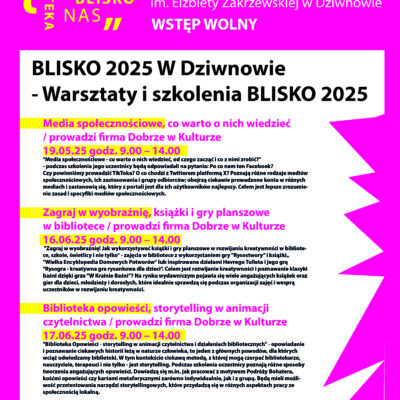 Blisko kultury, blisko nas, biblioteka.