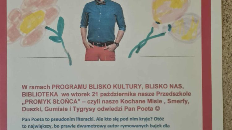 Pan Poeta w “PROMYKU SŁOŃCA” 21.10.2025.