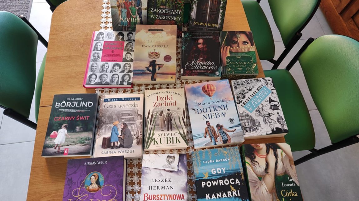 Dzień dobry Kochani – oto pierwsza partia ostatnich nowości zakupionych w 2025 roku dla Was przez MBP w Dziwnowie. Zapraszamy w poniedziałek będą Już dla Państwa dostępne 🙂