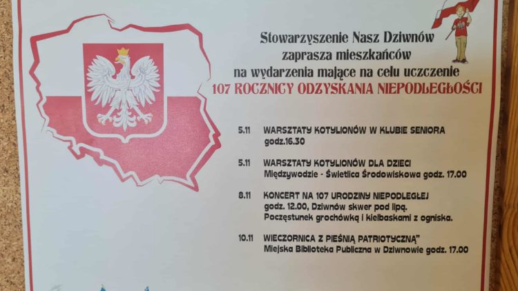 Serdecznie zapraszamy 10 listopada o 17.00 do Biblioteki w Dziwnowie: