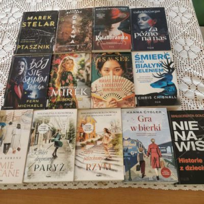 Nowości Kochani – kolejna porcja już dostępna w Bibliotece w Dziwnowie – zapraszamy 🙂