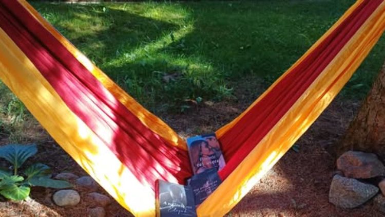 Kochani powieści Dagmary Łuniewskie już czekają na Amatorów dobrej książki – zapraszamy 🙂 . Można do czytania skorzystać z hamaków i leżaków z Patio Biblioteki 🙂 .